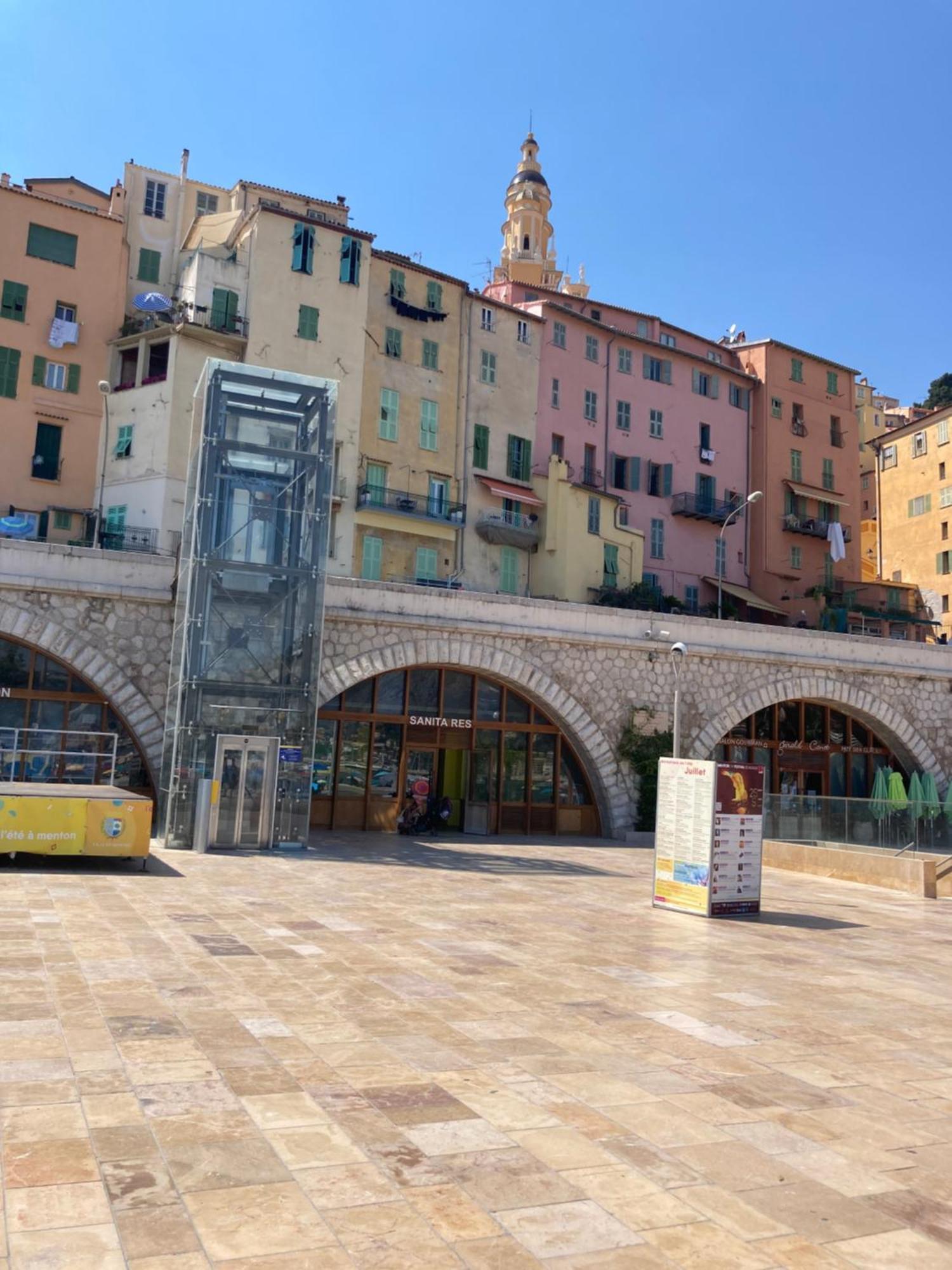 Studio La Cigale Bord De Mer Menton Kültér fotó